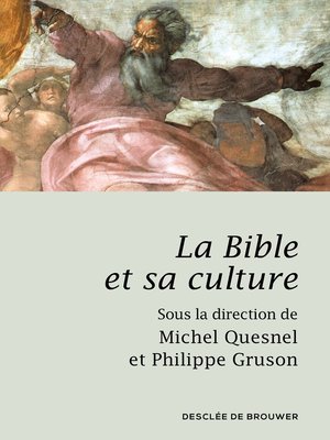 cover image of La Bible et sa culture